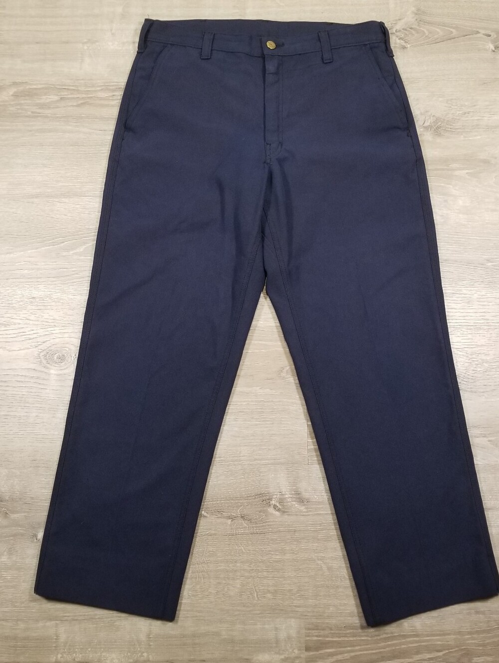 Workrite FR Work Pants Mens 34x29 Navy Blue Nomex IIIA Flame Resistant HRC 1
